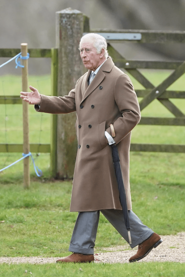 King Charles Walking